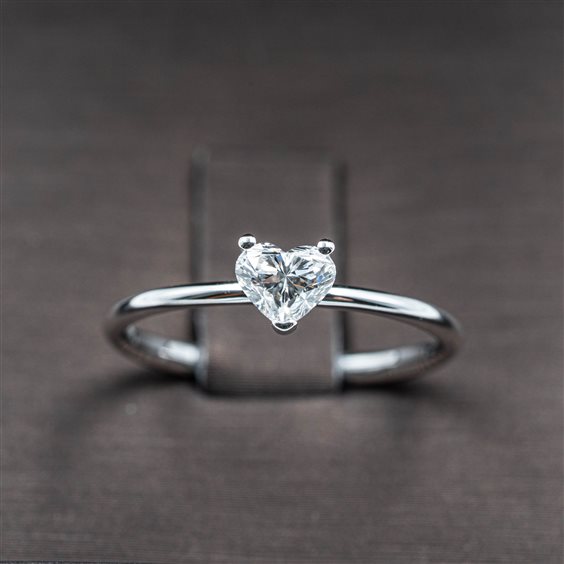 Ringe Lux Gioielli Dame in Weißgold Diamante 0.50 Ct ANL3542;050;Q;BI - ANL3542;050;Q;BI